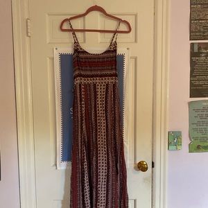 boho maxi dress